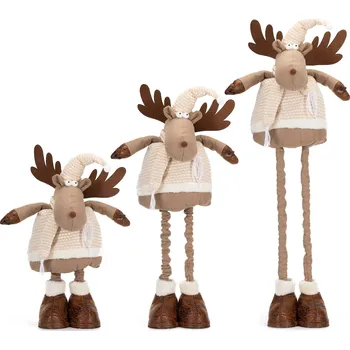 Vánoční dekorace Springos CA1486 VÁNOČNÍ DEKORACE "NORČE" 38 X 40 X 117 CM