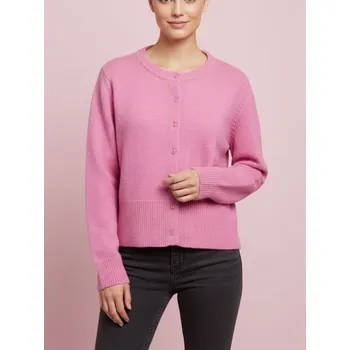 Dámský svetr Sinsay - Kardigan na knoflíky s příměsí vlny - fialová - 749IV-40X - 749IV-40X-S