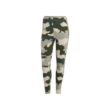 Dámské legíny adidas Essentials 3-Stripes Camo Print 7/8 Length Leggings M