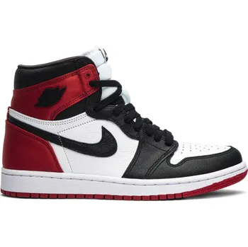 Pánská móda Air Jordan Jordan 1 Retro High Satin Black Toe (W) EU: 39