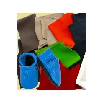 Galanterie pravá kůže na capáčky aj . metráž zbytky - větší plochy (nad 4 dm2)