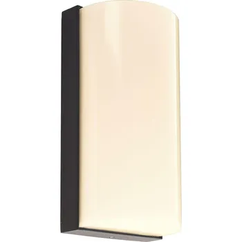 Venkovní osvětlení Light Impressions Deko-Light nástěnné přisazené svítidlo Grumium kulaté 100-240V AC/50-60Hz 11,00 W 3000 K 730 lm 100 mm tmavě šedá 731121