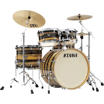 Bicí sada Tama Superstar Classic Maple Natural Ebony Tiger Wrap Rock Set + prodloužená záruka 3 roky
