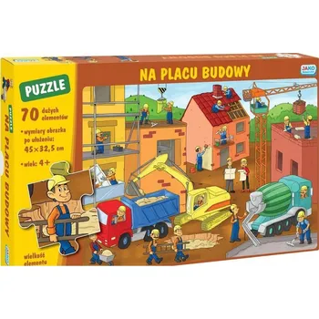 Puzzle Puzzle Staveniště 70 dílků