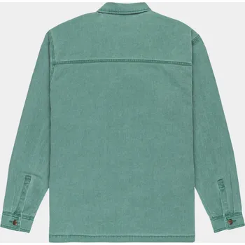 Pánská košile Quiksilver Mohab Washed Twill (trekking green) L, zelená