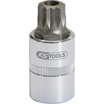 Dílna KS Tools Nástrčný ořech s bitem 1/2", profil XZN, s čelním otvorem, M16, 55 mm 911.1348