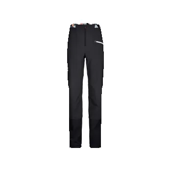 Snowboardové kalhoty Ortovox Punta Berrino Stretch Pants W black raven XS; Černá kalhoty + DÁREK DLE VÝBĚRU!