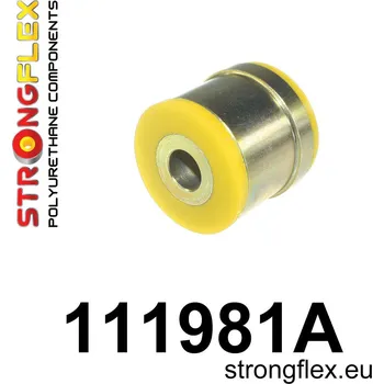 Silentblok nápravy 111981A: Strongflex Silentblok zadního ramene - vnitřní varianta SPORT Black