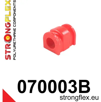 Silentblok nápravy 070003B: Strongflex Silentblok předního stabilizátoru 19mm Black
