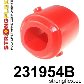 Silentblok nápravy 231954B: Strongflex Silentblok zadní nápravy Black