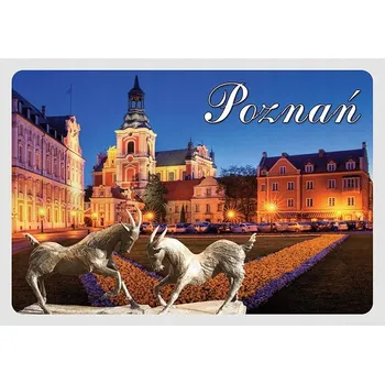 Pohlednice 3D pohlednice Poznaň Kolegiátní náměstí