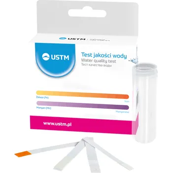 bazénový tester USTM TEST-4 – tester vody na železo a mangan (Fe/Mn), proužkový
