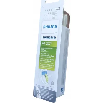 Náhradní hlavice k elektrickému kartáčku Philips Sonicare W2 Optimal White HX6068/87 Hlavice pro zubní kartáček, 8 kusů