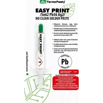 Páječka Pájecí Pasta SMD Easy Print 8 g Sn62 Pb36 Ag2