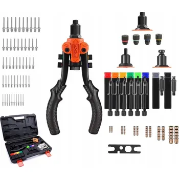 Nýtovací pistole TACKLIFE TLRNG03HD Nýtovací kleště na nýtovací matice, nýty a nýtovací šrouby - sada