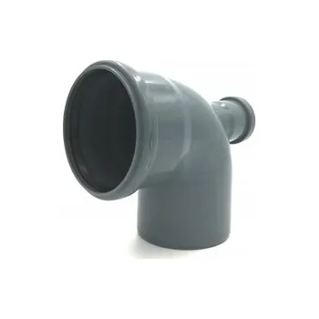 Kanalizační potrubí KANALIZAČNÍ KOLENO PVC PP 110/50/90/180 ZADNÍ