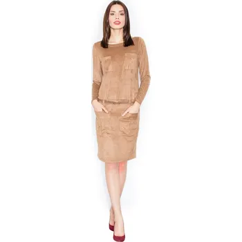 Dámské šaty Figl Dámské šaty M452 Figl oranžová 945750