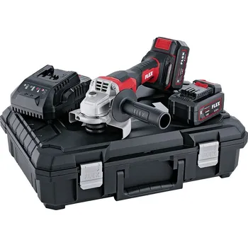 úhlová bruska FLEX Aku úhlová bruska L 125 18.0-EC LD/5.0 Set, 125mm, 18V, 2x5.0Ah