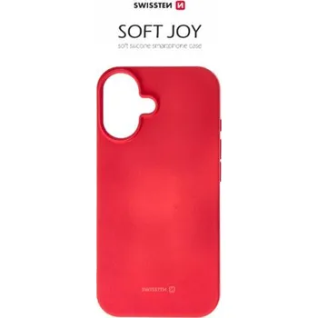 Pouzdro na mobilní telefon Pouzdro Swissten Soft Joy Pro pro Apple iPhone 16 – červené