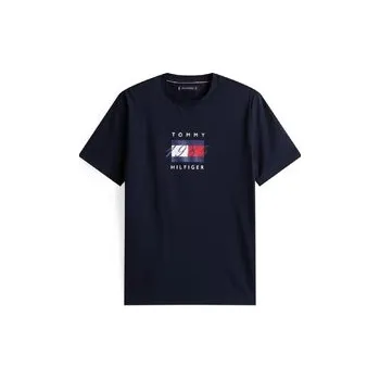 Pánské tričko Tommy Hilfiger Linear Flag Graphic Tee S