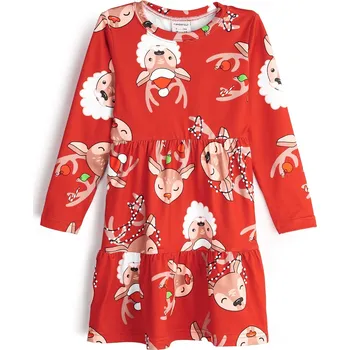 Dívčí oblečení GATE Šaty s potiskem 4Y 824-0737/55