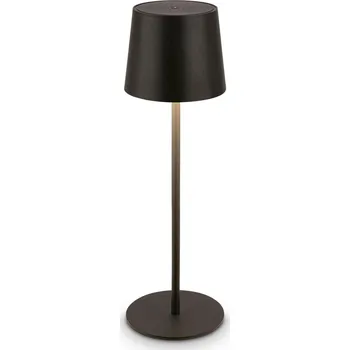 Lampička BRILONER Bota stolní lampa - 1,8W, 120lm, nabíjecí, LED, stmívatelné, dotykový vypínač, teplá bílá, černá - BRILO BRILO 7708015