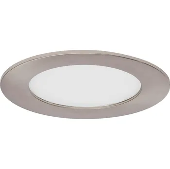 Koupelnové svítidlo BRILONER LED vestavné svítidlo, pr. 12 cm, 7 W, matný nikl 7115-412 - BRILONER BRI 7115412