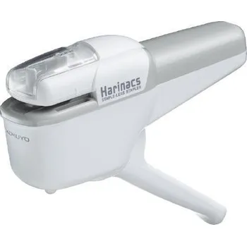 Set školních potřeb Sešívačka KOKUYO Harinacs bezdrátková - bílá