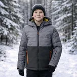 Chlapecká zimní bunda Killtec 178 šedá/černá 140