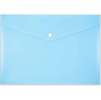 Obálka OBÁLKA NA PATENT A4 PLASTOVÁ MODRÁ PENMATE