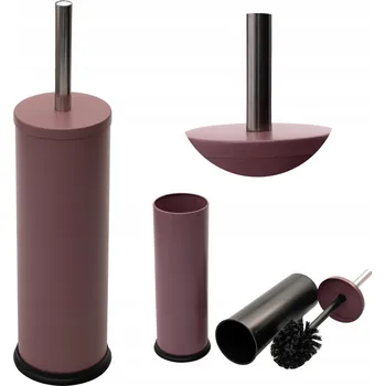 WC štětka WC štětka s uzavíratelným pouzdrem Classic růžová