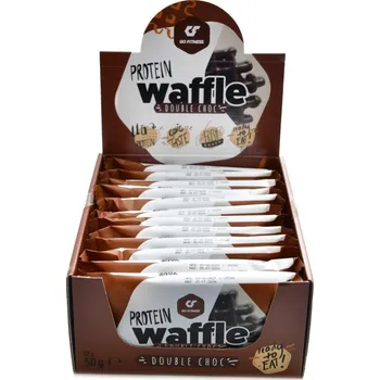 Go Fitness Protein wafle 12 x 50 g - double chocolate