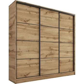 Šatní skříň Šatní skříň HARAZIA 180 bez zrcadla, dub wotan