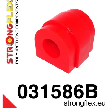 Silentblok nápravy 031586B: Strongflex Silentblok zadního stabilizátoru 14mm Red