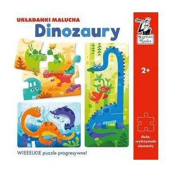 Puzzle Puzzle Kapitan Nauka Puzzle pro nejmenší. Dinosauři 13 dílů