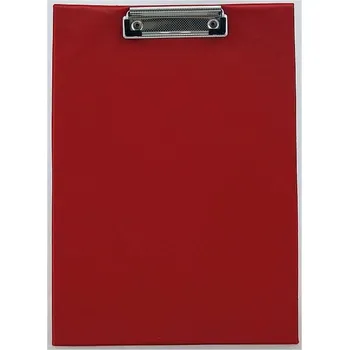 Podložka na psaní s klipem A4 DESKA ČERVENÁ