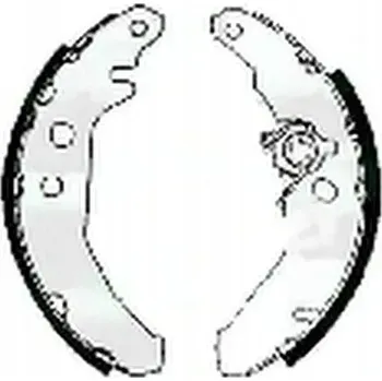 Brzdová hadice Sada brzdových čelistí SAMKO 85740