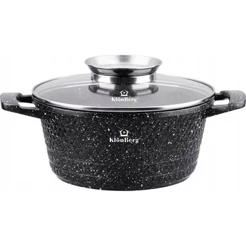 Hrnec Hrnec na vaření 22 cm, nepřilnavý, s mramorovým povrchem, 3.3 l