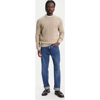 Pánský svetr Tommy Hilfiger Svetr Classic MW0MW39524 Béžová Regular Fit M