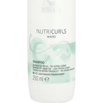 Šampon Wella Nutricurls Waves Shampoo for Waves 250 ml varianta Starý obal