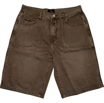 Pánské kraťasy Broken Planet Denim Jorts Washed Brown Velikost: L