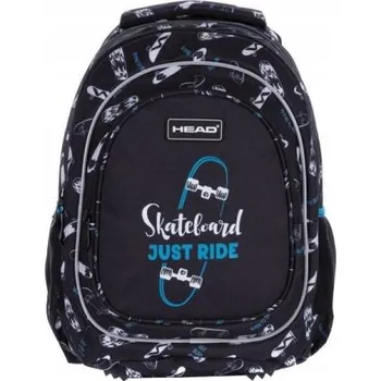 Školní batoh Školní batoh Head s více přihrádkami, černý, 20 l