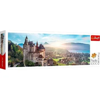Puzzle Puzzle Trefl 1000 dílků panoramatický zámek Menthon Francie