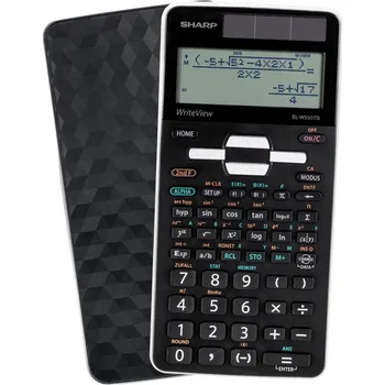 Kancelářská technika Sharp Schulrechner EL-W 550 TG školní počítač, černá