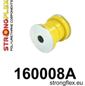 Silentblok nápravy 160008A: Strongflex Silentblok zadního spodního ramene - zadní varianta SPORT Black