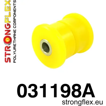 Silentblok nápravy 031198A: Strongflex Silentblok zadního spodního ramene - zadní varianta SPORT 12mm Yellow