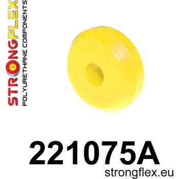 Silentblok nápravy 221075A: Strongflex Silentblok uložení předního očka šroubu varianta SPORT Black