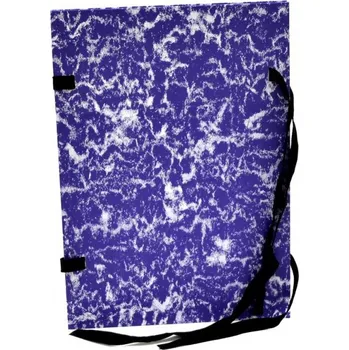 Spisová deska A4 modrá, mramor