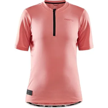 cyklistický dres Craft CORE Offroad SS dres dámský růžová 740000, M