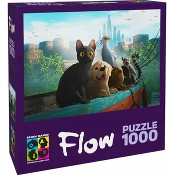 Puzzle PUZZLE 1000 dílků FLOW: Filmoví hrdinové GRANNA